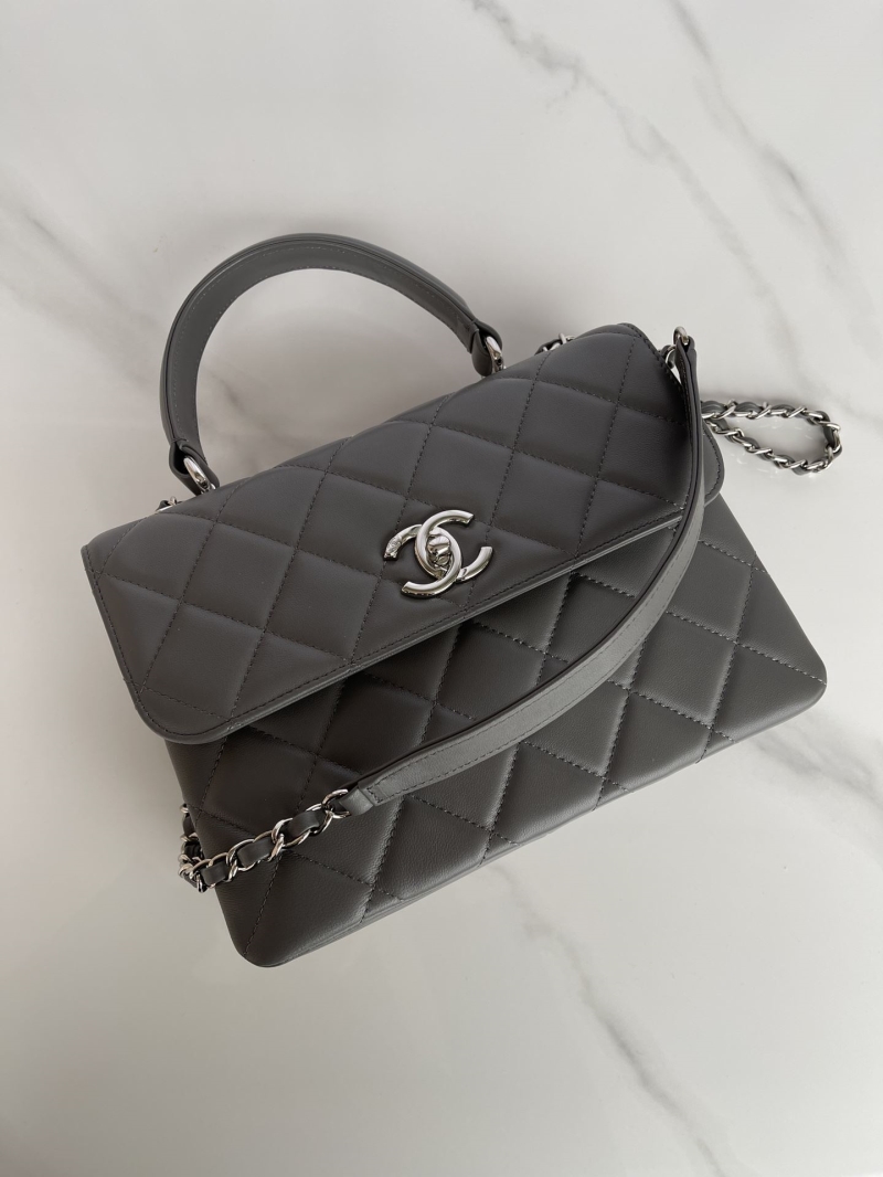 Ch**el top handle bags